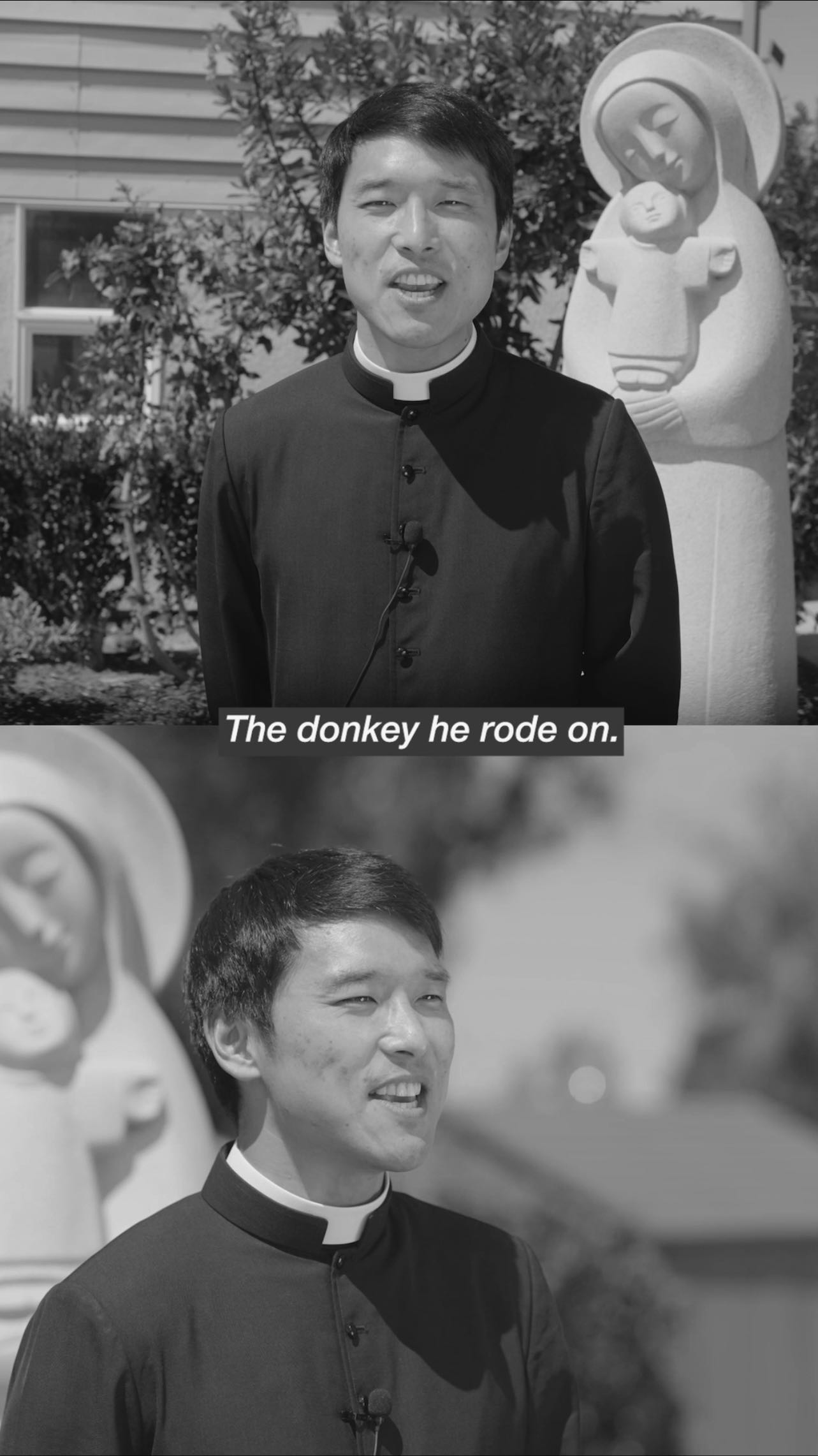 Fr. Daniel encourages us to enter this Holy Week with humility like Jesus. Instead of entering Jerusalem on a steed, he chose a donkey; instead of a royal crown, a crown of thorns; and instead of a throne, a cross.
Listen to his full reflection through the link in our bio. Have a blessed Holy Week!