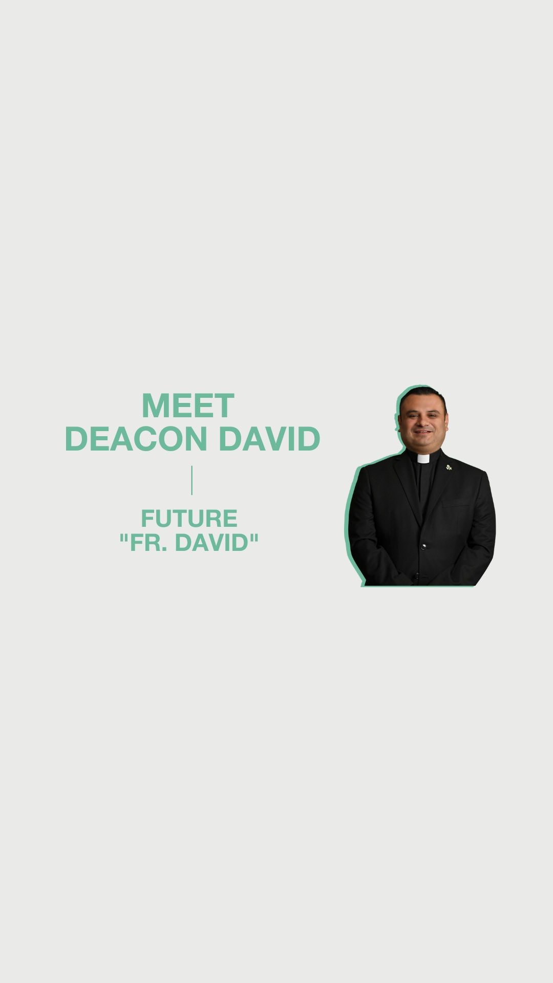 Get to know the future priests of our Diocese! Today, meet Deacon David Moreno. This June 10, he’ll be “Father David Moreno” and will serve at Christ Cathedral in Garden Grove.
We invite you on June 10 to pray with us at our Priesthood Ordination as Bishop Kevin Vann ordains three new priests, including Deacon David, into our Diocese. The Mass at Christ Cathedral will begin at 10 AM.
Interested in learning more about Vocations and God’s plan for your life? Visit the link in our bio!