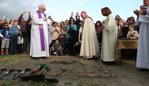 Bishop Breaks Ground on New Catholic Church in Ladera Ranch