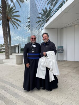 Present at the St Lazarus Day of Prayer was Chorbishop Ashur Elkhoury, pastor of St. Paul, Assyrian Church of the East. Father is in process to enter the Order of St Lazarus. He would be the first Orthodox from the Assyrian Church of the East to enter into the Order of St Lazarus.