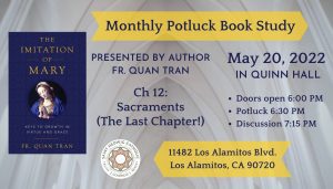 Monthly Potluck Book Study! Chapter 12 (The Last Chapter)