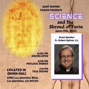 St. Hedwig Parish in Los Alamitos presents “Science and the Shroud of Turin” on June 17