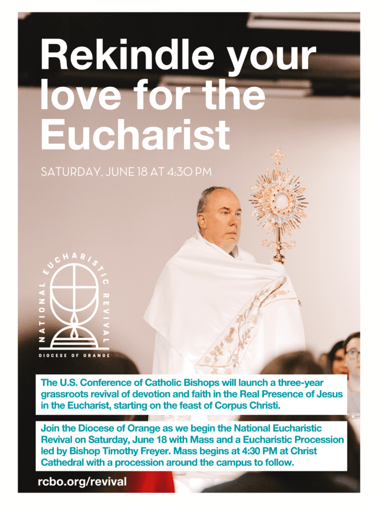 Rekindle your love for the Eucharist