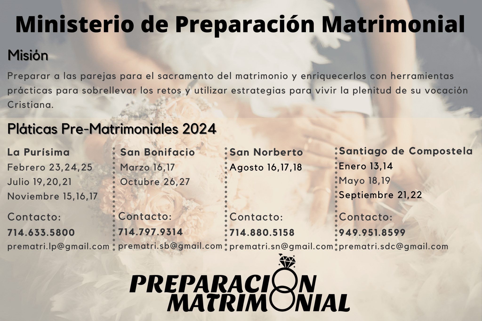 PreMatri Dates 2024 revised
