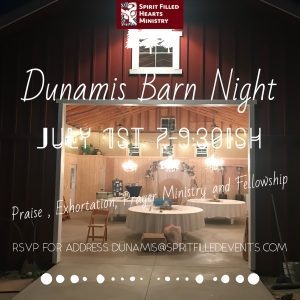 Dunamis Young Adult Barn Night