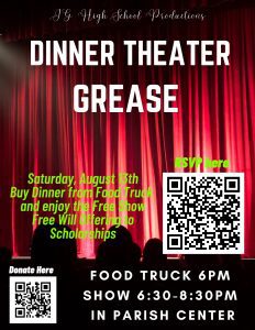 Dinner Theater featuring “Grease”
