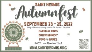 Sept. 25: Saint Hedwig Autumnfest