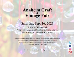 Anaheim Craft and Vintage Fair