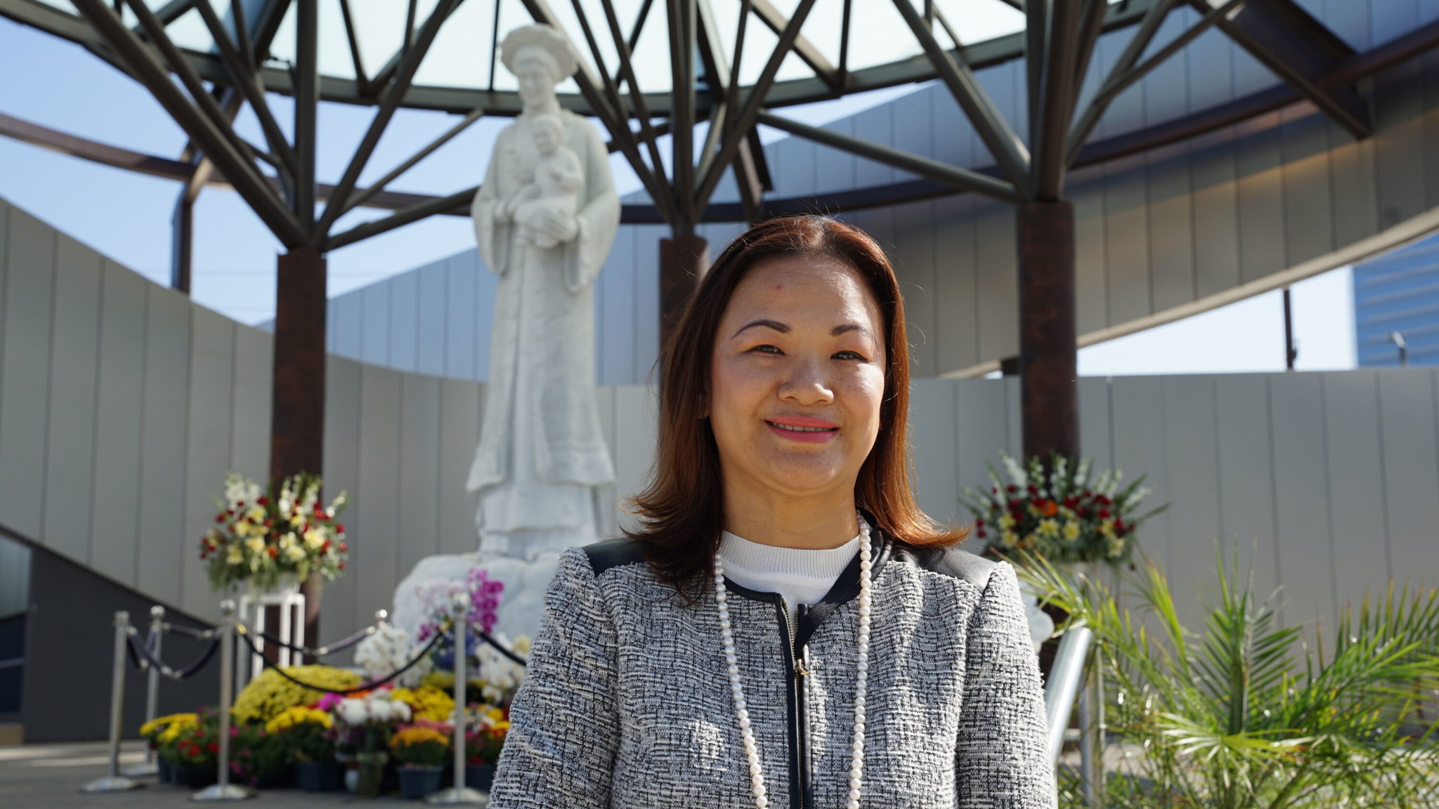 Nuevos cimientos para la capilla del sotocoro de la Catedral de Cristo, Santuario de Nuestra Señora de La Vang