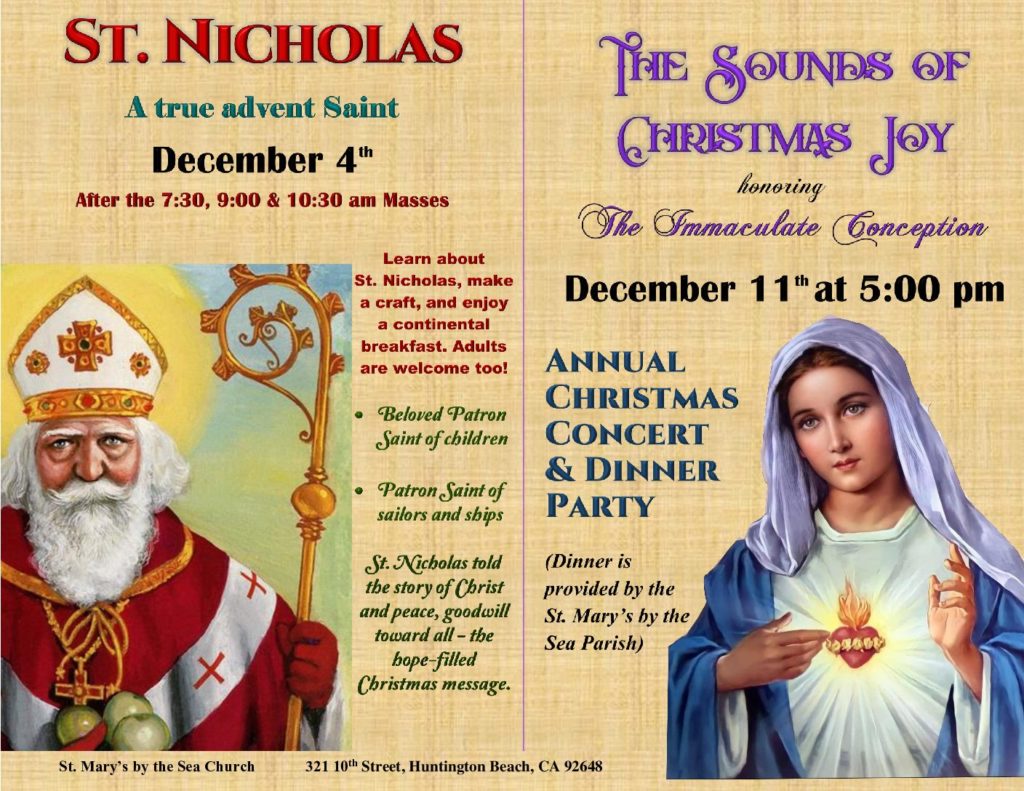 St. Nicholas, a True Advent Saint / The Sounds of Christmas Joy