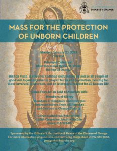 Mass for the Protection of Unborn Children