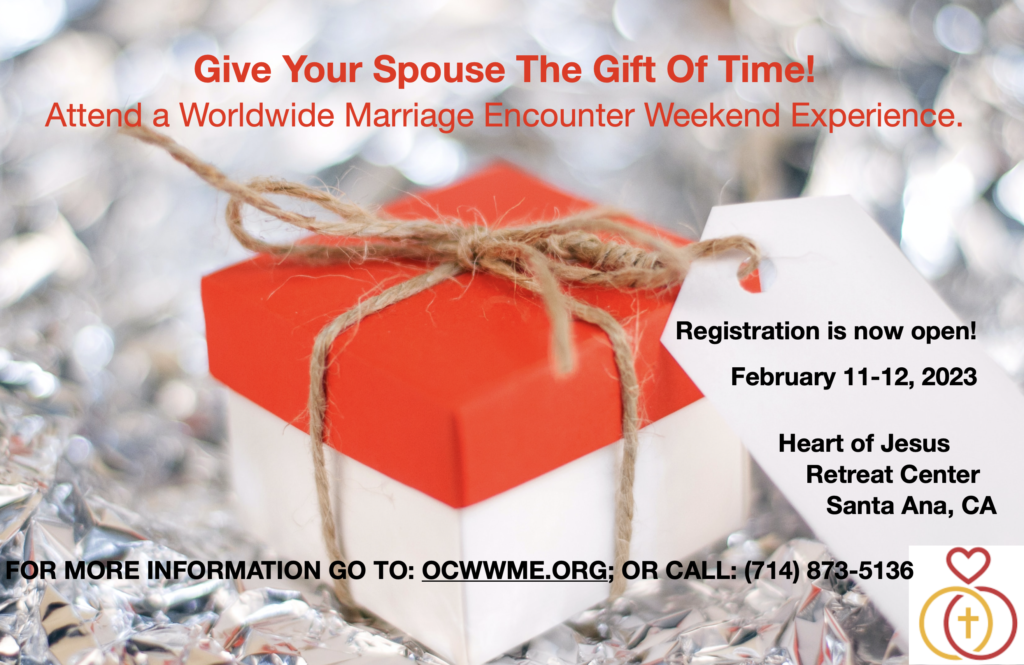 Worldwide Marriage Encounter Weekend Experience