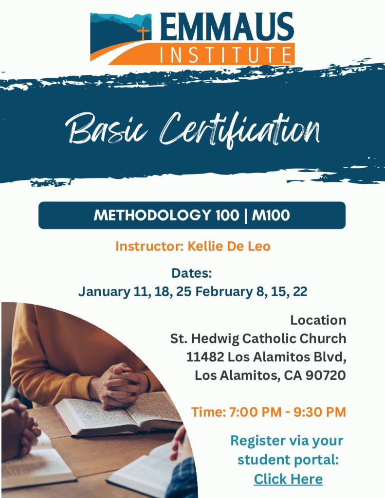 Emmaus Institute: Basic Certification