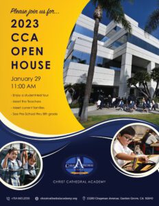2023 CCA Open House