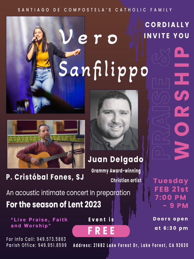 Santiago de Compostela Catholic Church: Vero Sanfilippo Acoustic Concert