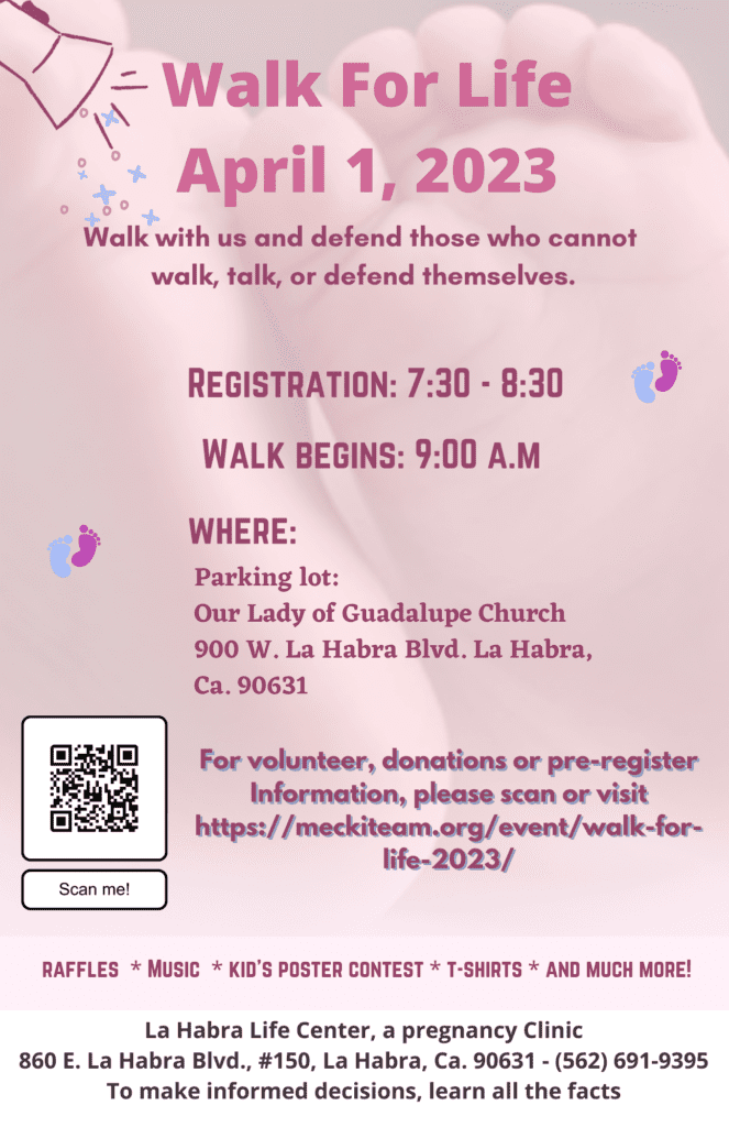 Walk For Life in the city of La Habra