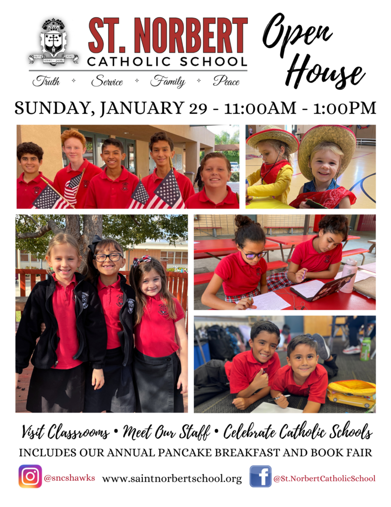 St. Norbert Catholic School Open House