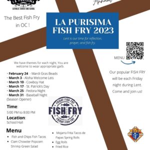 2023 02 23 support our 26th annual la purisma fish fry