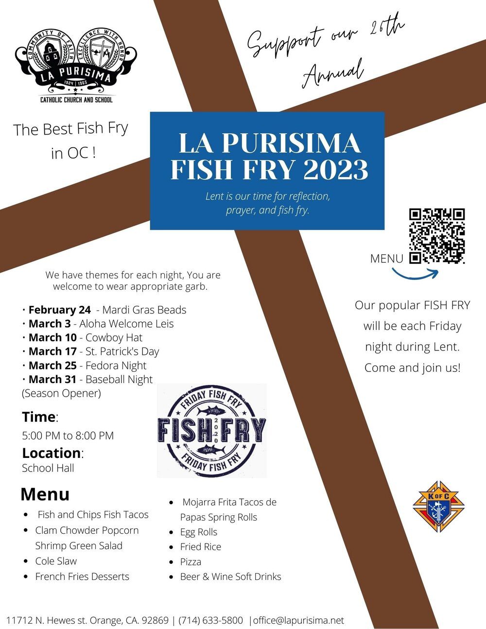 2023 02 23 support our 26th annual la purisma fish fry