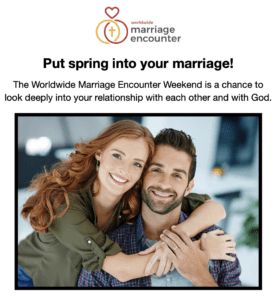 Worldwide Marriage Encounter Weekend Experience: May 20 to 21