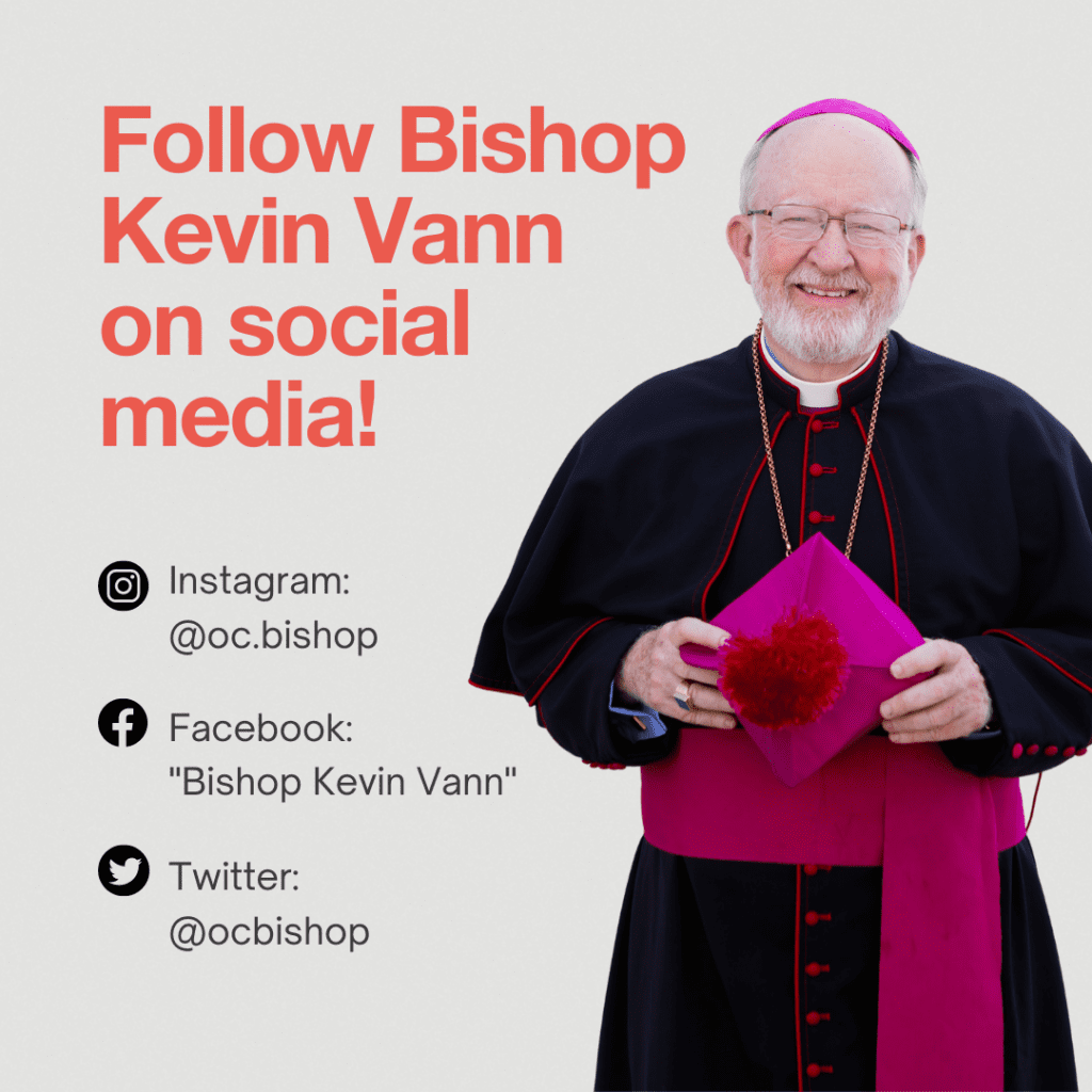 Follow Bishop Vann on Social 1