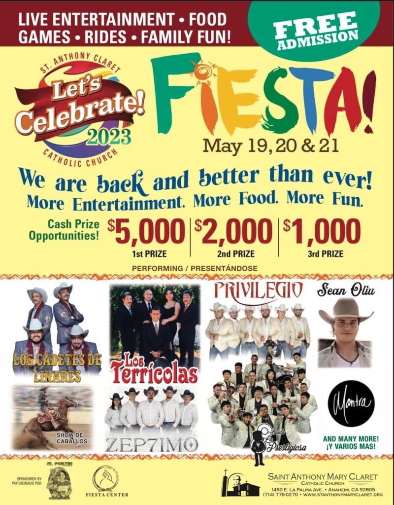 May Fiesta: “Let’s Celebrate”