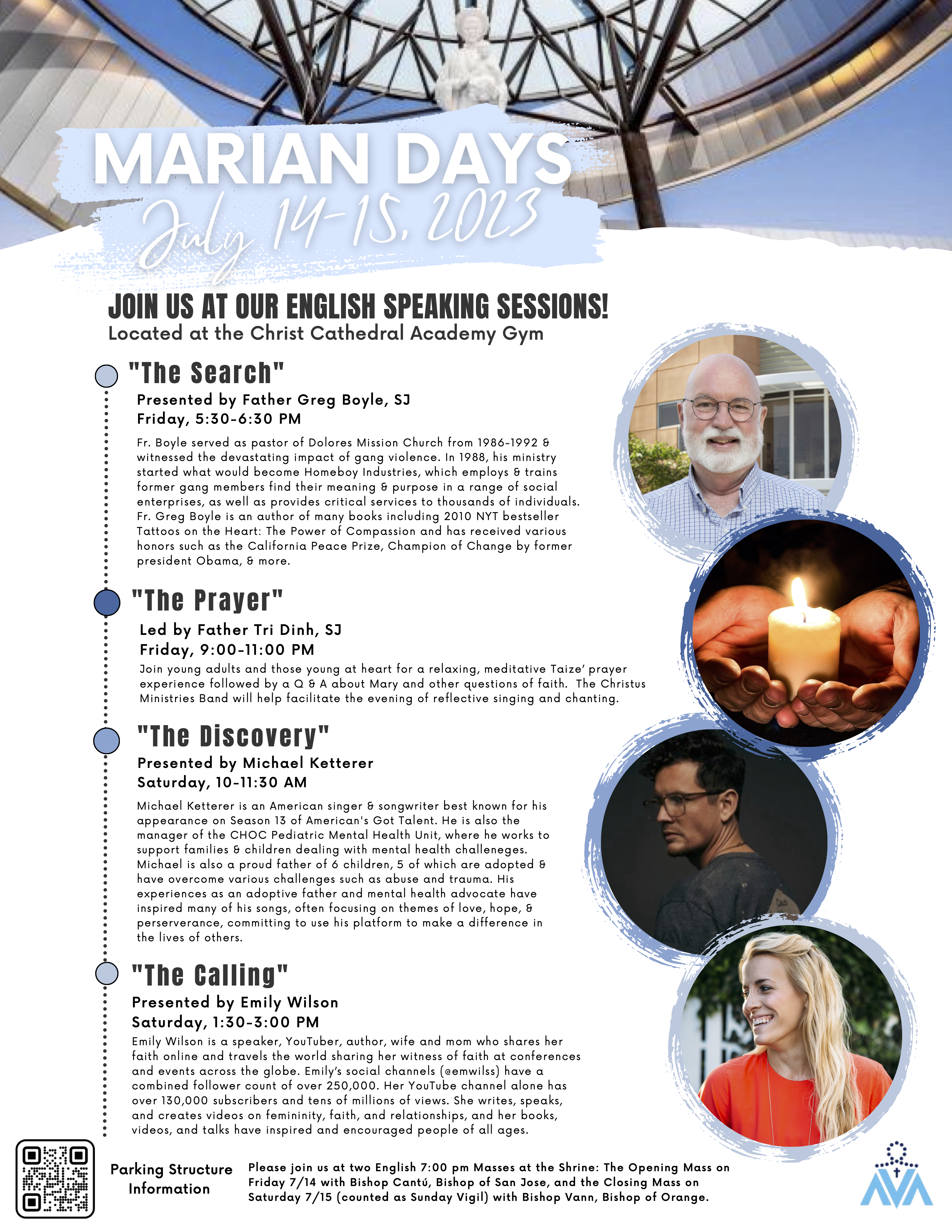 2023 06 22 marian days 2023 english speaking session flyer 3