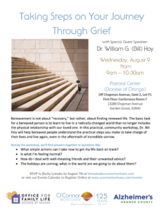 Taking Steps on your Journey Through Grief