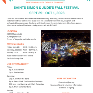 2023 08 15 fall festival sts simon jude's