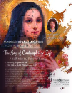 St. Hedwig Sept. 23 event: Morning of Recollection