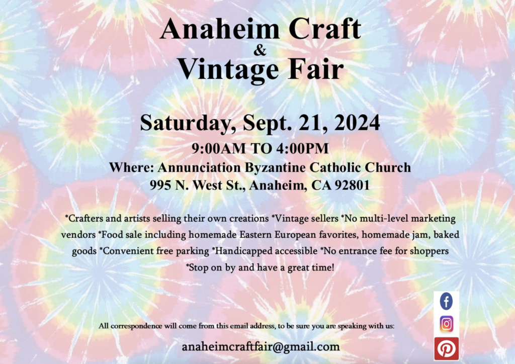 Anaheim Craft and Vintage Fair