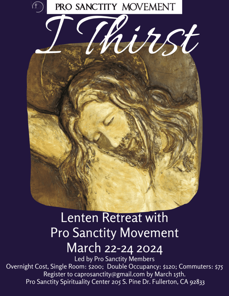 Lenten Retreat with Pro Sanctity Movement