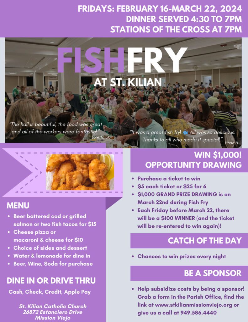 Fish Fry 2024 at St. Kilian