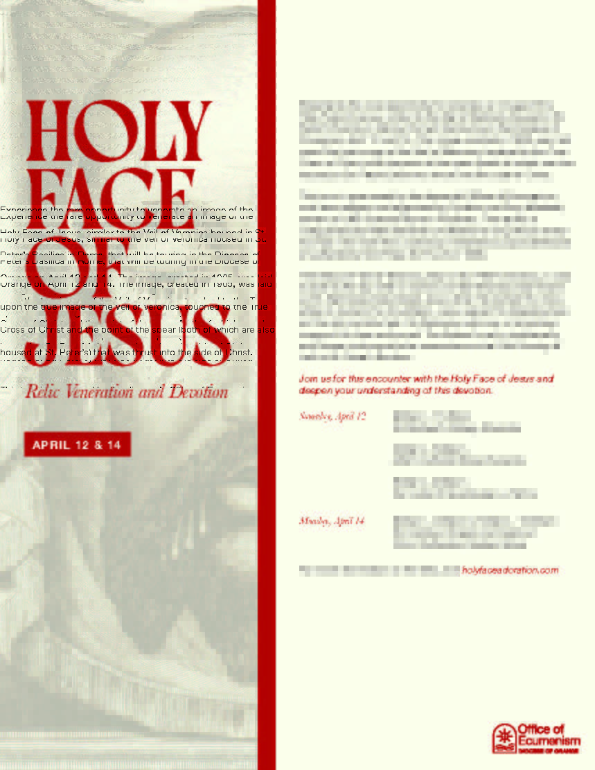 Holy Face of Jesus