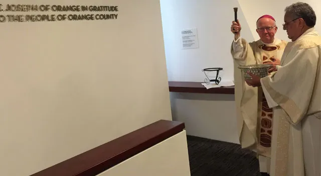 Chapel Solemnly Blessed at Christ Cathedral in Honor of the Sisters of Saint Joseph of Orange