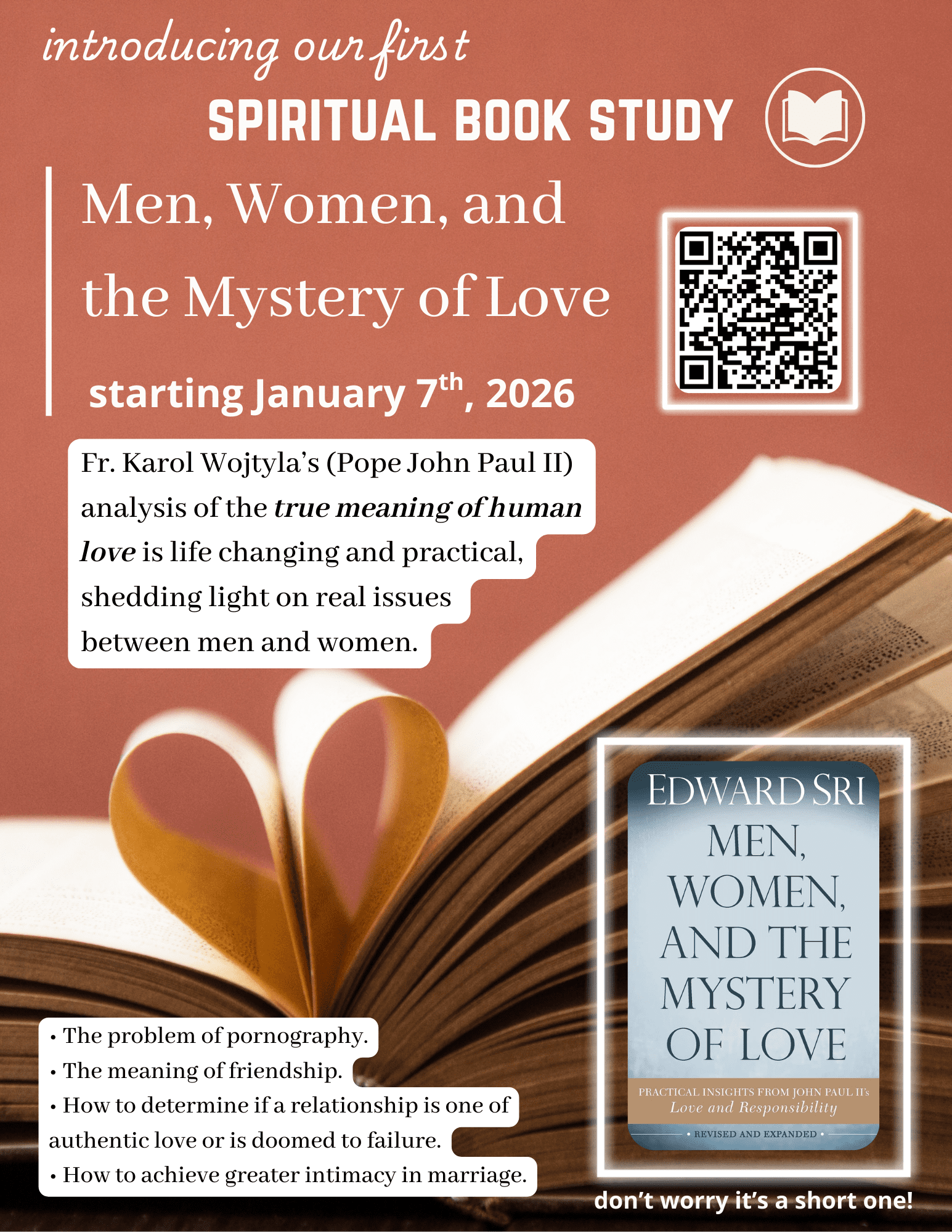 men women + mystery of love Christ Our Savior Young Adul