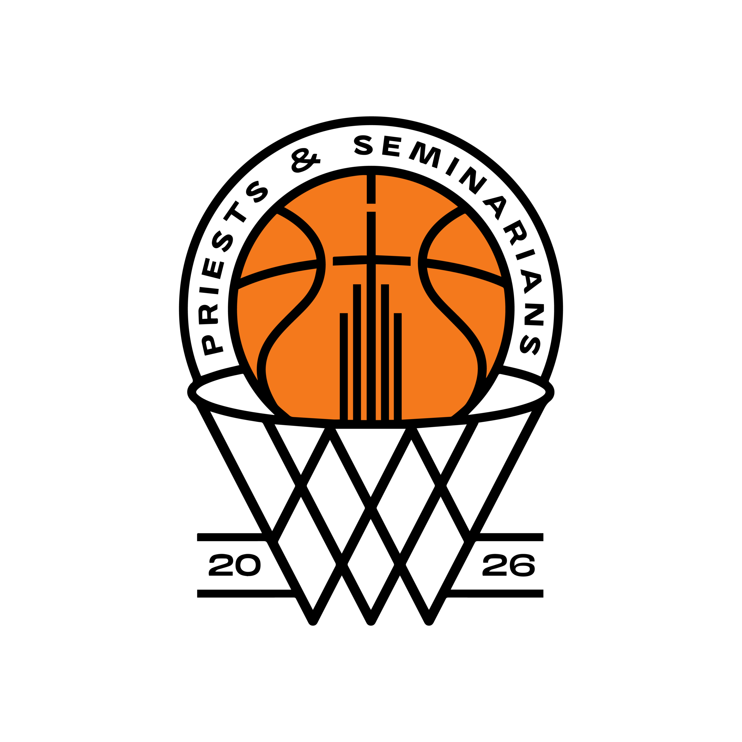 Priests and Seminarians Basketball Game 2026 logo